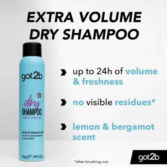 Got2b Dry Shampoo Extra Volume Dry Shampoo (200ml)