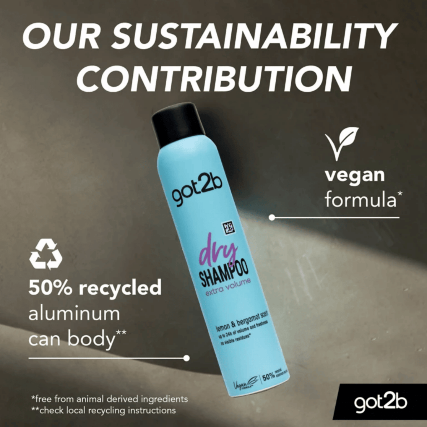 Got2b Dry Shampoo Extra Volume Dry Shampoo (200ml)