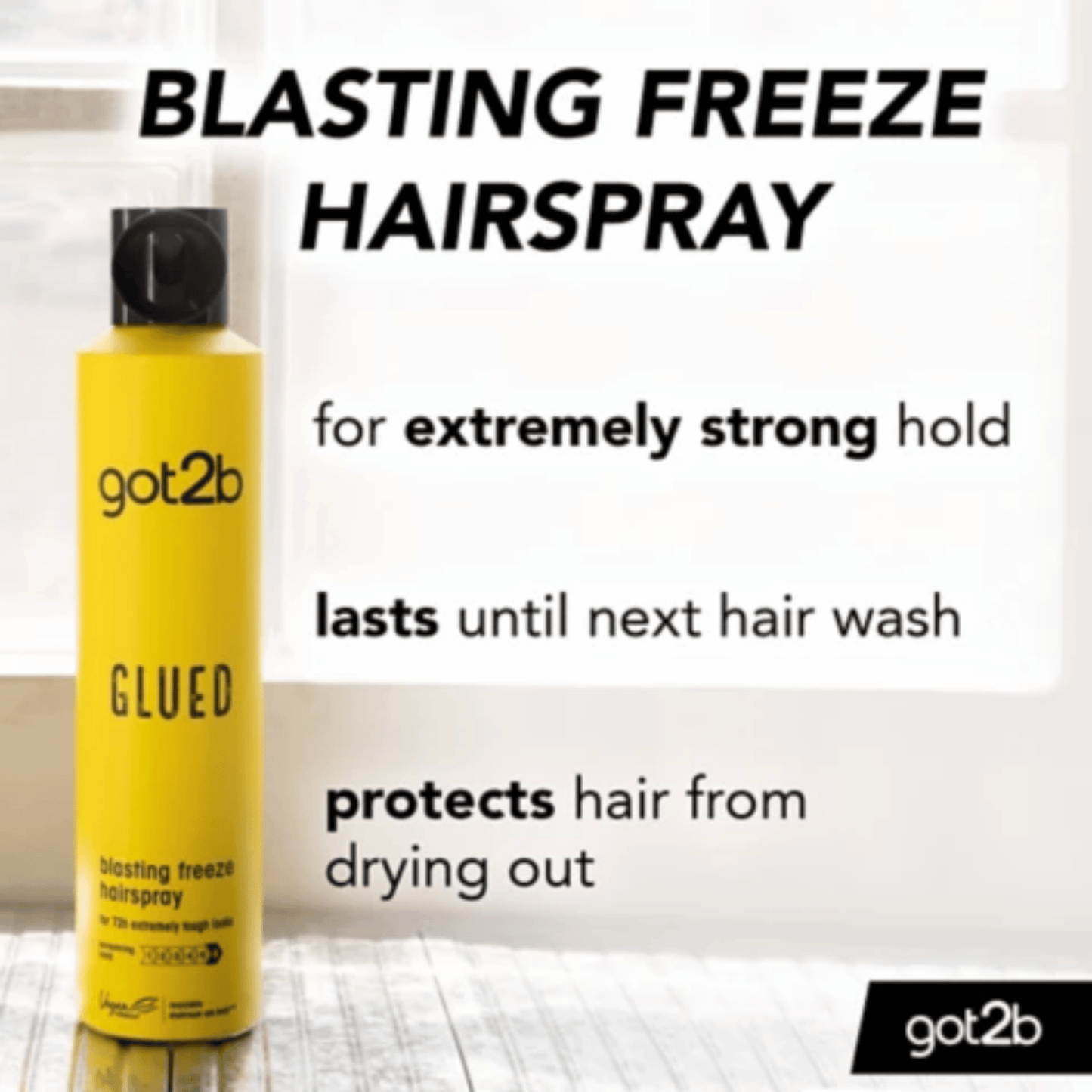 Got2b Glued blasting Freeze Hair Spray (300ml)