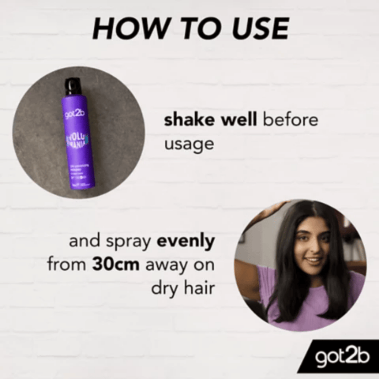 Got2b Volumania 24h Volumising Hair Spray For Insane Volume