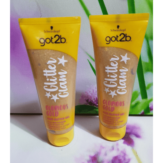 Original Got2b Glitter Glam Glorious Gold Hair Glitter Gel