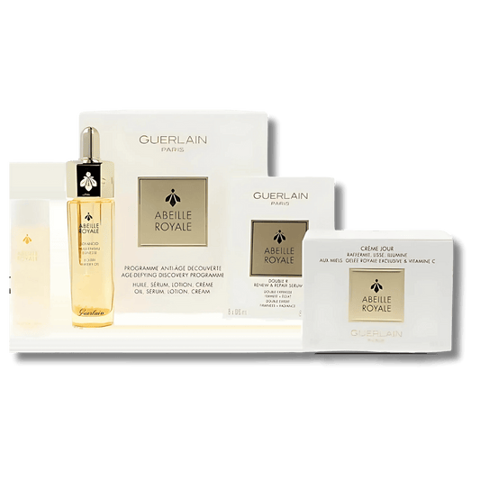 Buy Guerlain Abeille Royale 4 Piece Set Oil Serum Lotion Cream In Pakistan From SkinStash!