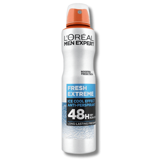 Available L'Oreal Men Expert Fresh Extreme 48H Deodorant (250ml) In SkinStash!