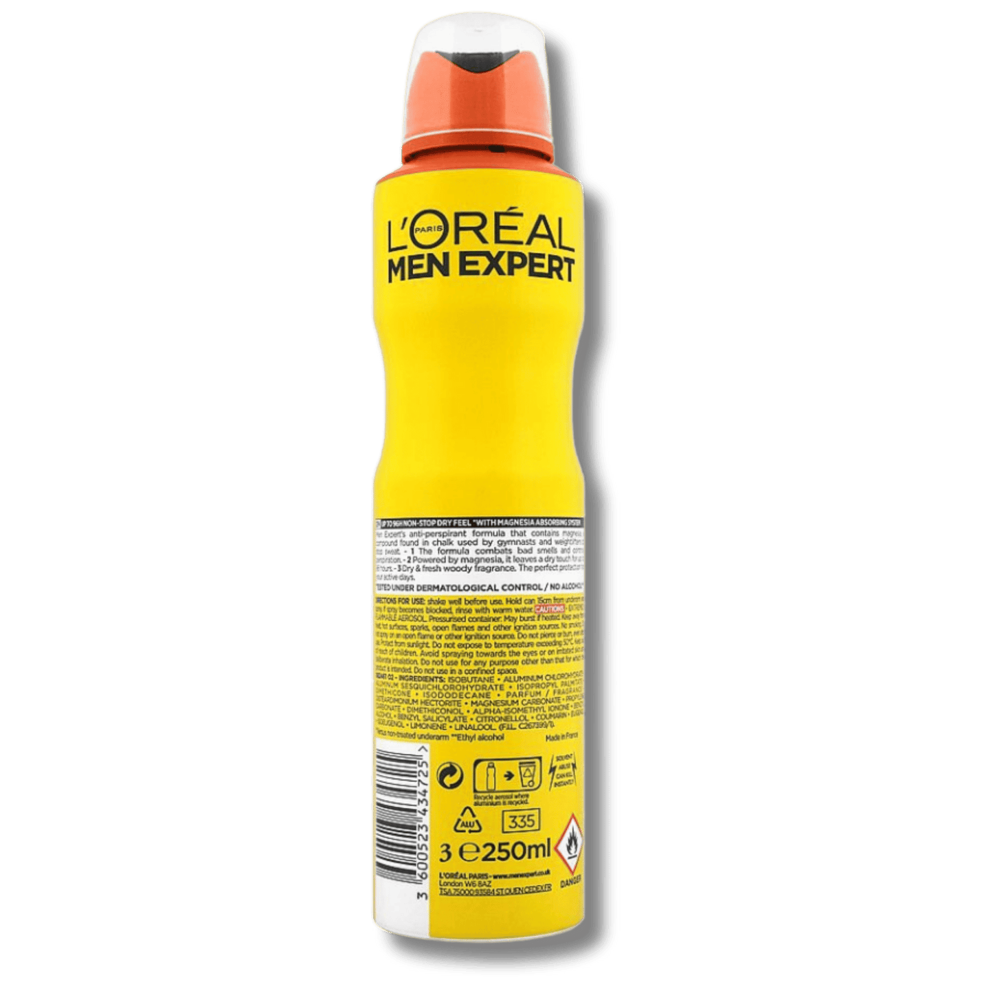 L'Oreal Men Expert Invincible Sport Deodorant (250ml)