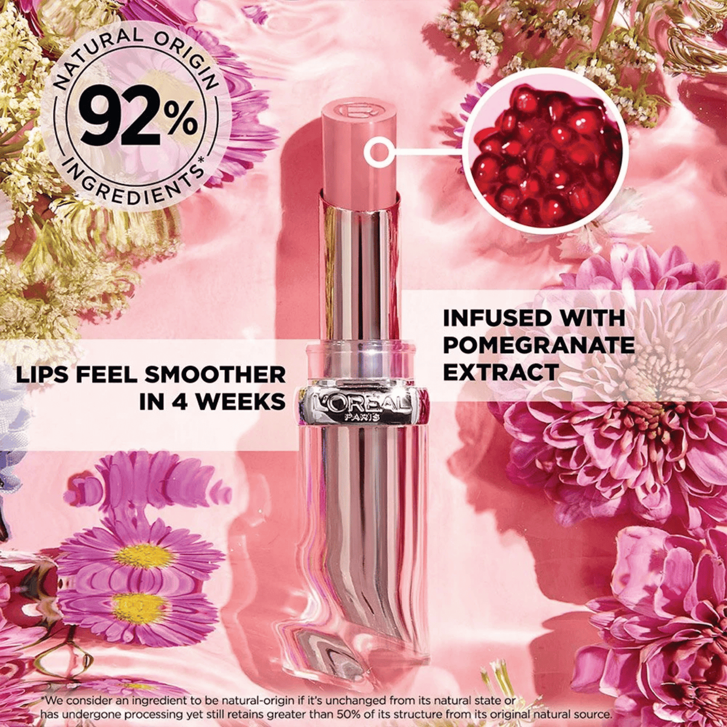 L'Oréal Paradise Balm-in-Lipstick with Pomegranate Extract (2.8g)