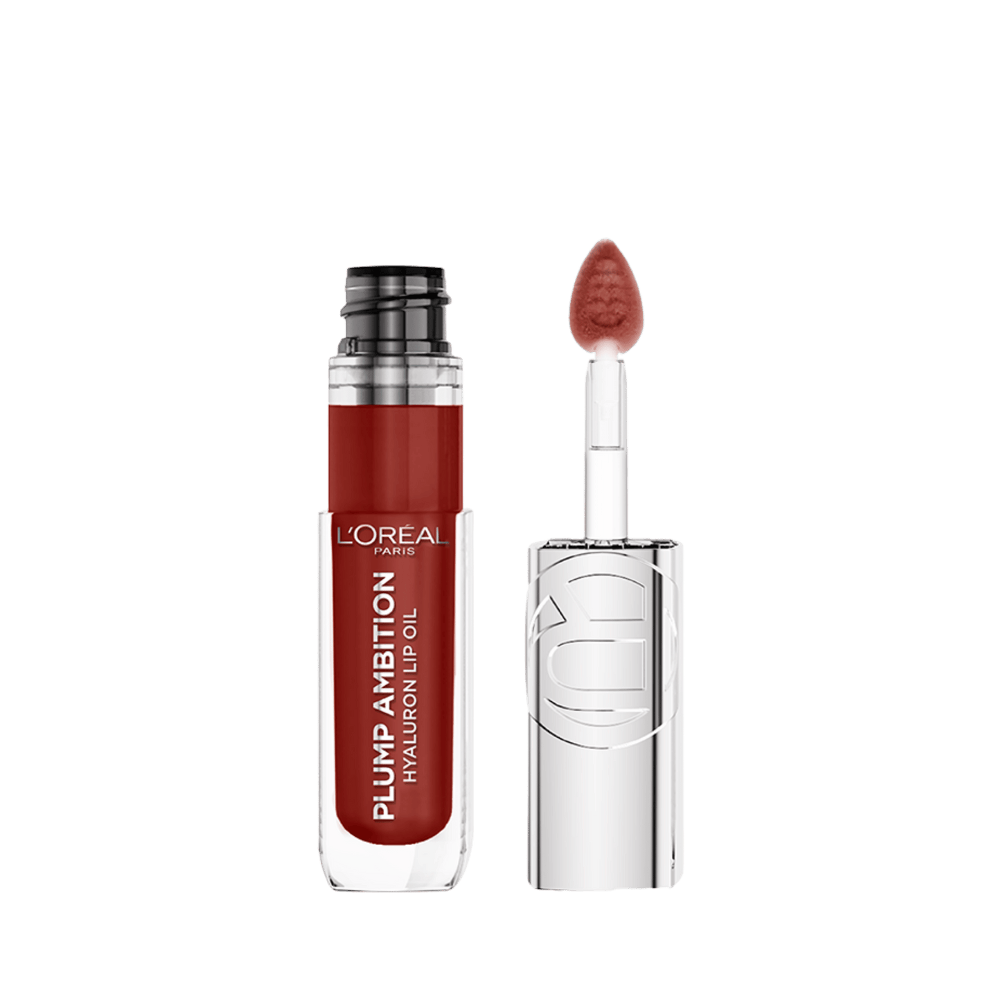 L'Oréal Paris Plump Ambition Lip Oil 5ml – hydrating lip oil with plumping effect and glossy finish for fuller-looking lips at Skinstash.pk