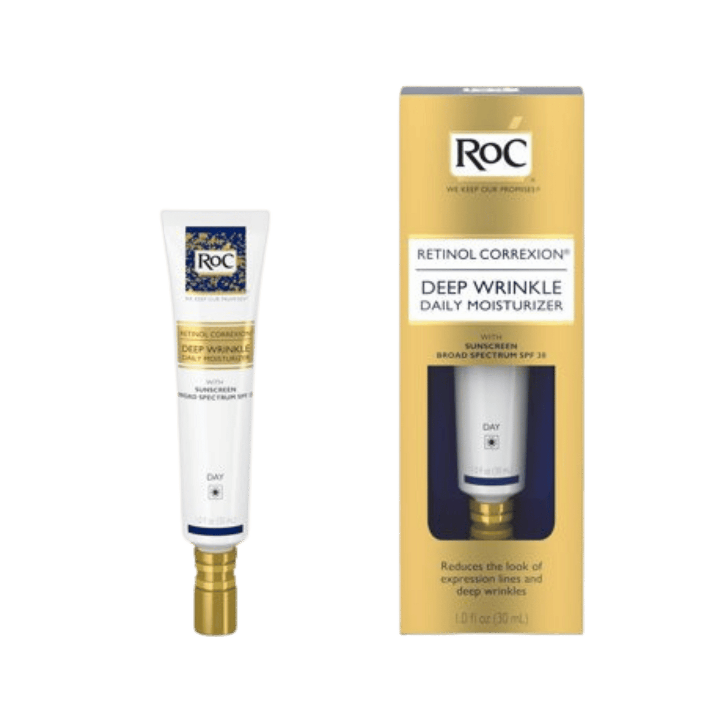 RoC Retinol Correxion® Deep Wrinkle Daily Moisturizer SPF 30 (30ml)
