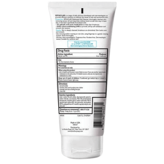 La Roche-Posay Effaclar Acne Face Cleanser with Salicylic Acid (200 ml)