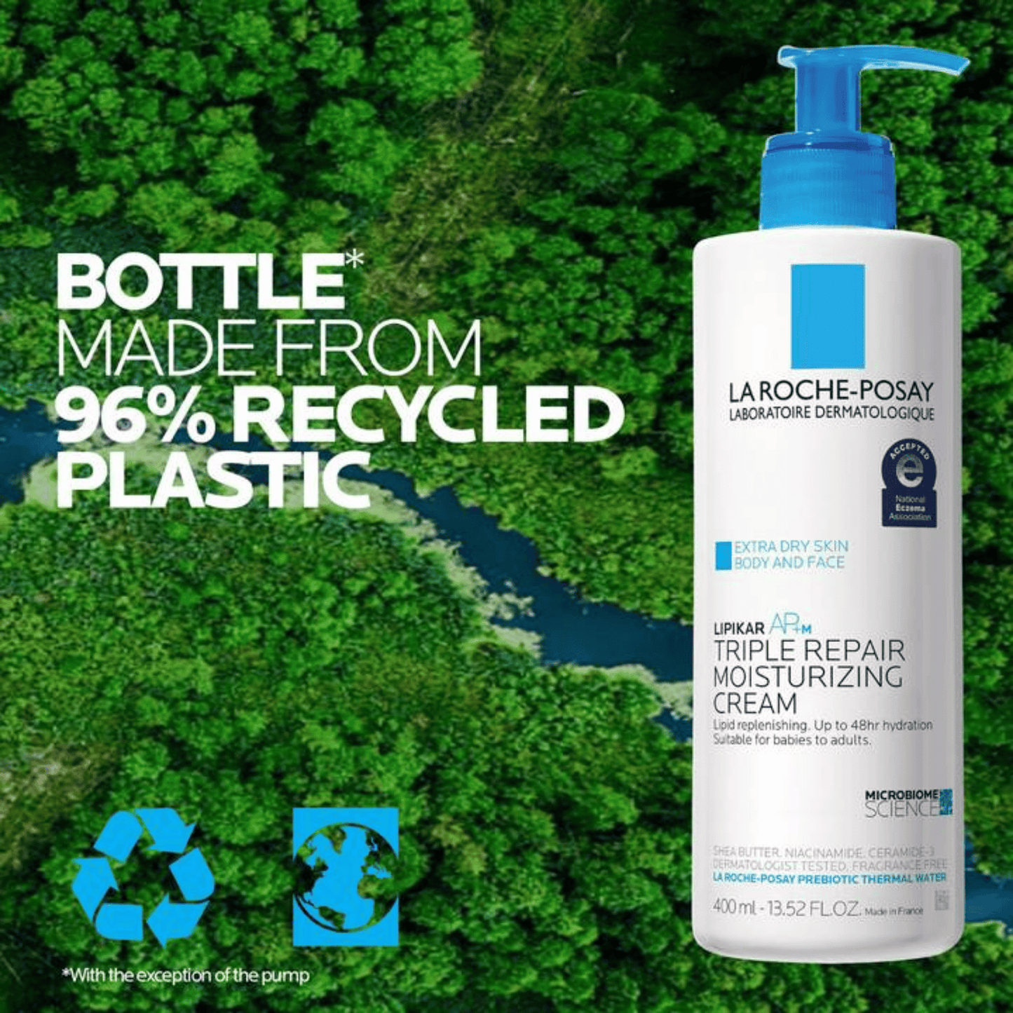 La Roche Posay Lipikar AP+M Triple Repair Moisturizing Cream (400ml)