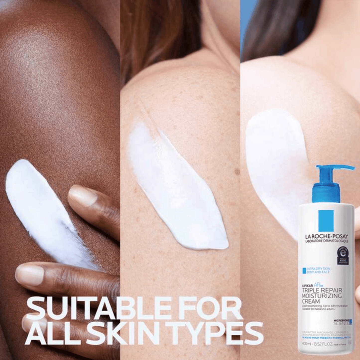La Roche Posay Lipikar AP+M Triple Repair Moisturizing Cream (400ml)