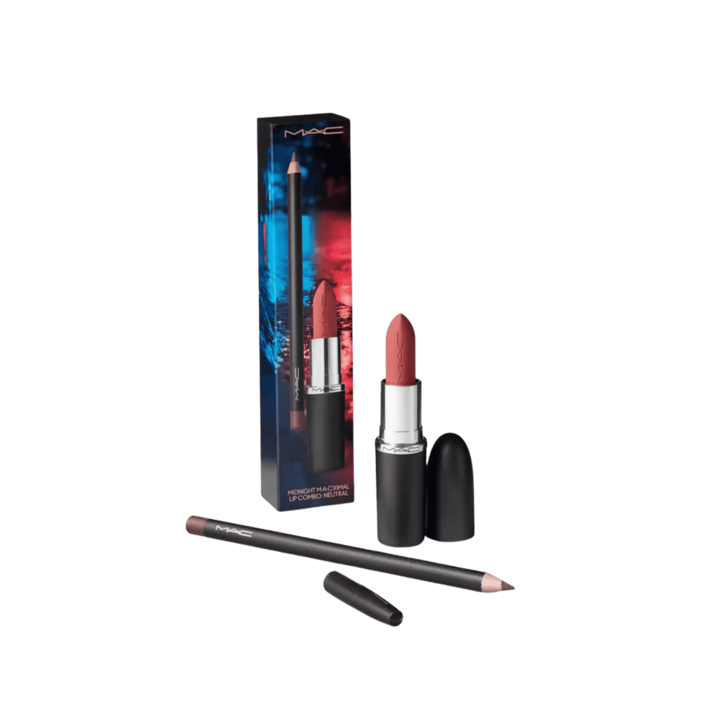 Original MAC Midnight MACximal Lip Combo Duo – Pink Kit