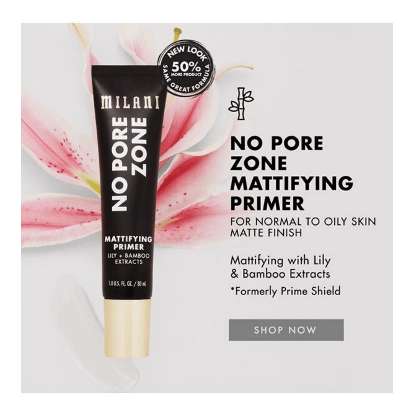 Milani No Pore Zone Mattifying Primer available at skintash.pk