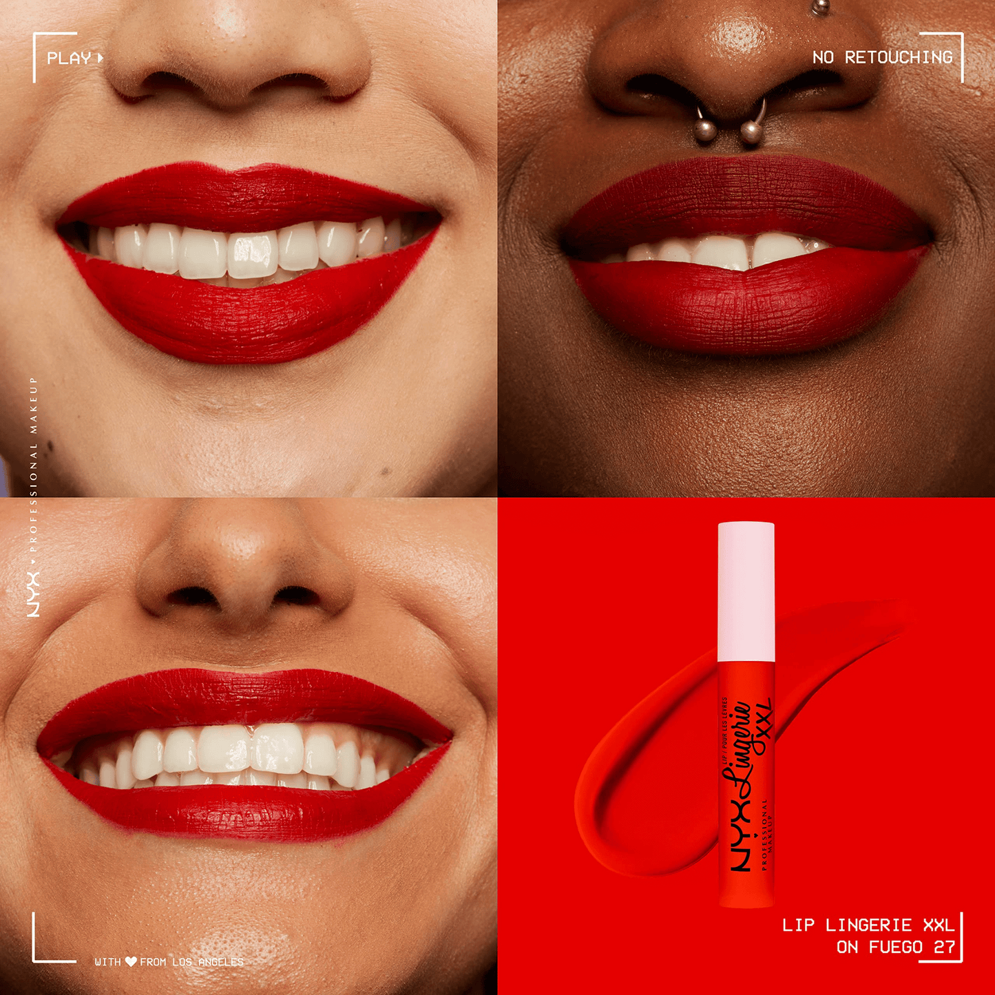 NYX Professional Makeup Lip Lingerie Liquid Lipstick (4ml)