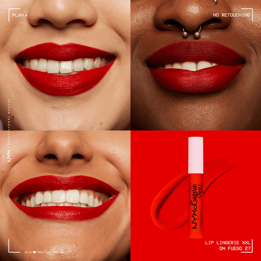 NYX Professional Makeup Lip Lingerie Liquid Lipstick (4ml)