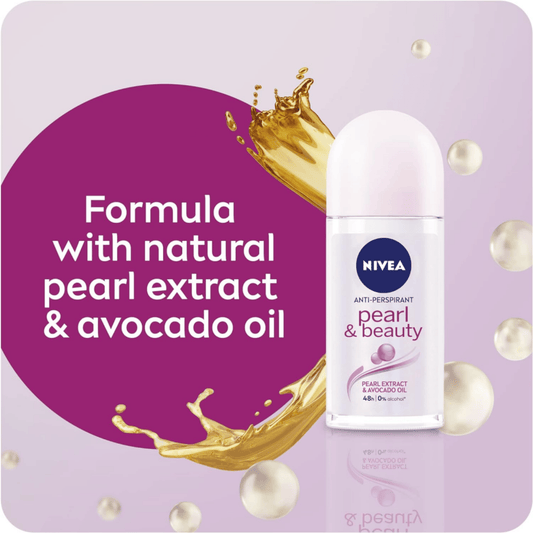 Nivea Pearl & Beauty Anti-Perspirant Roll on (50ml)