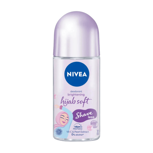 Buy Nivea Brightening Hijab Soft Shave Less 48 hours Roll On (50ml) In Pakistan From SkinStash!