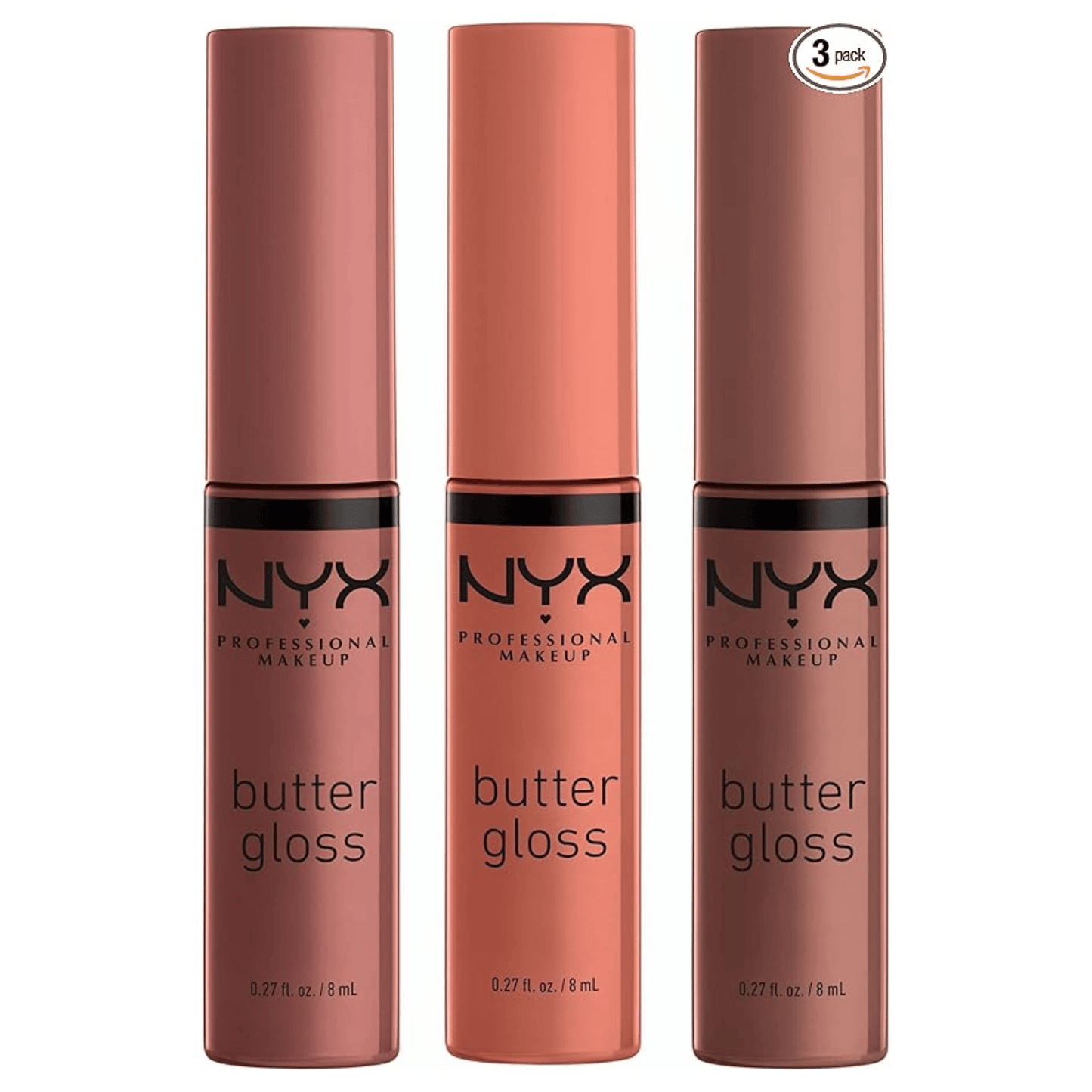 Nyx Butter Gloss Lip Trio  (8ml)