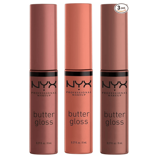 Nyx Butter Gloss Lip Trio  (8ml)