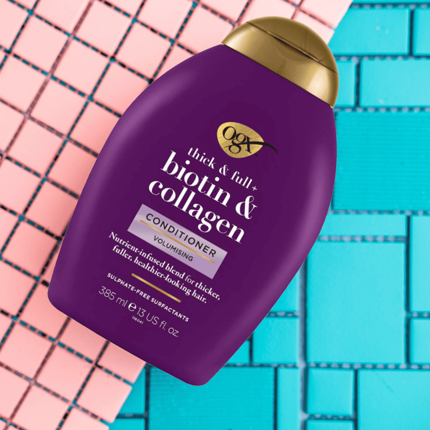 OGX Thick & Full + Biotin & Collagen Volumizing Conditioner (385ml)