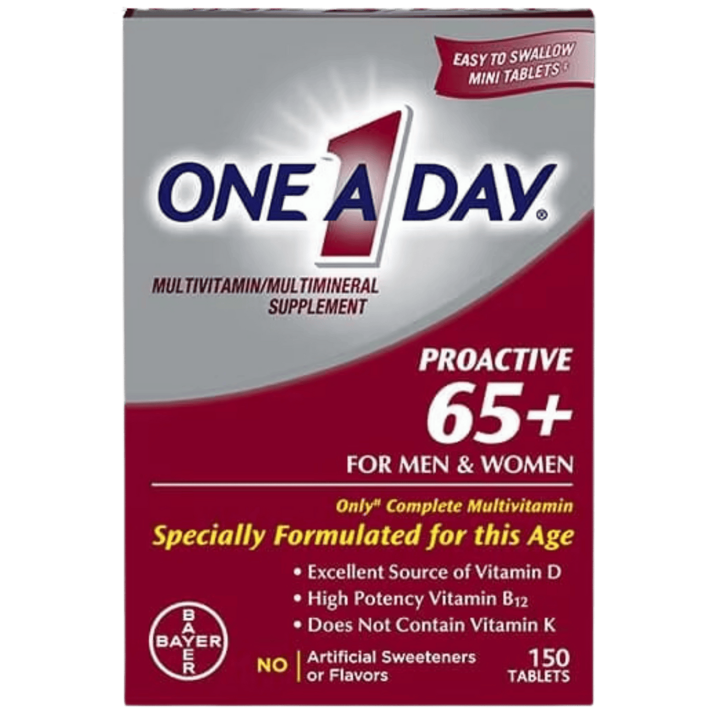 Buy One-A-Day Proactive 65 Plus Tablets 150 Ct In Pakistan From SkinStash!