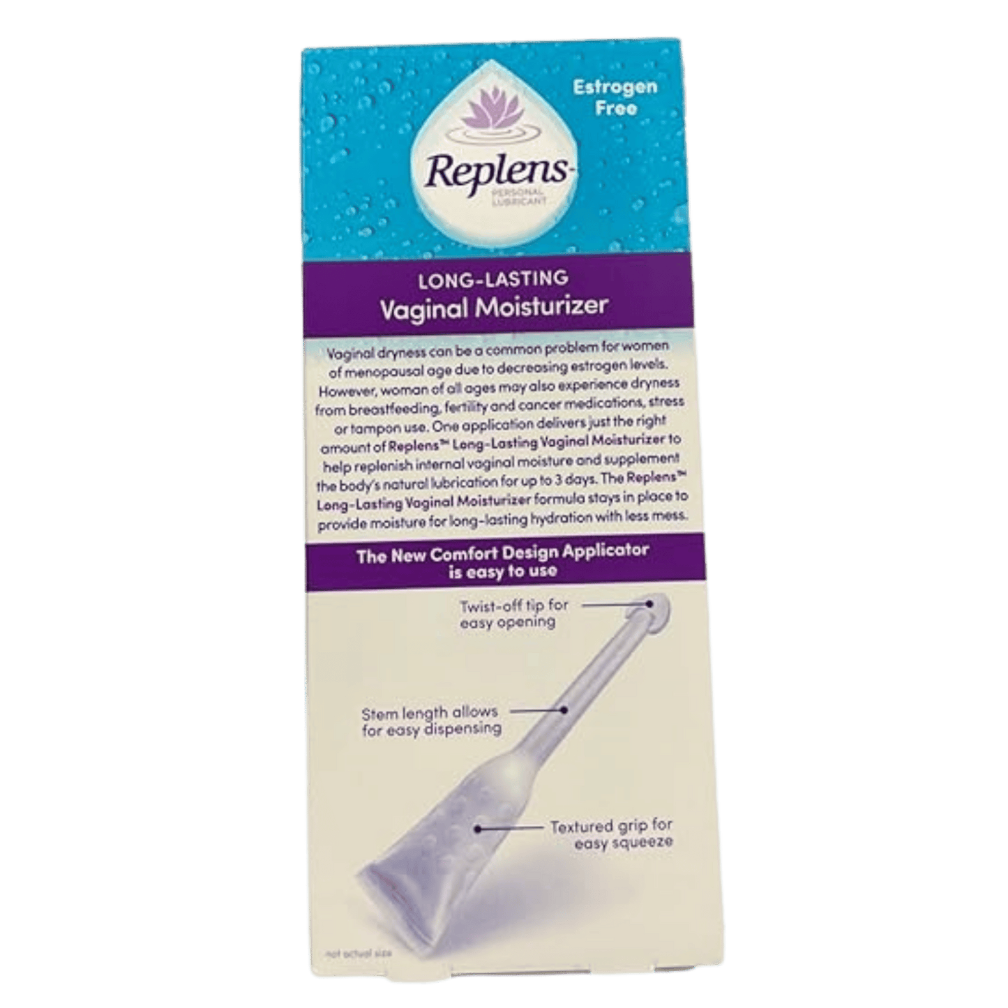 Replens Long Lasting Vaginal Moisturizer (6.7 Each)