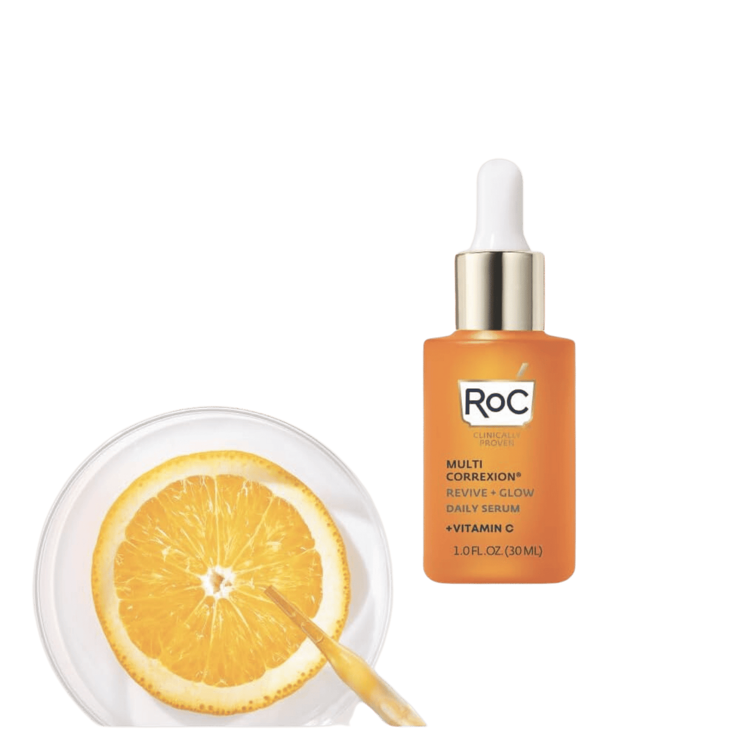 RoC Multi Correxion Revive + Glow 10% Active Vitamin C Daily Serum (30ml)