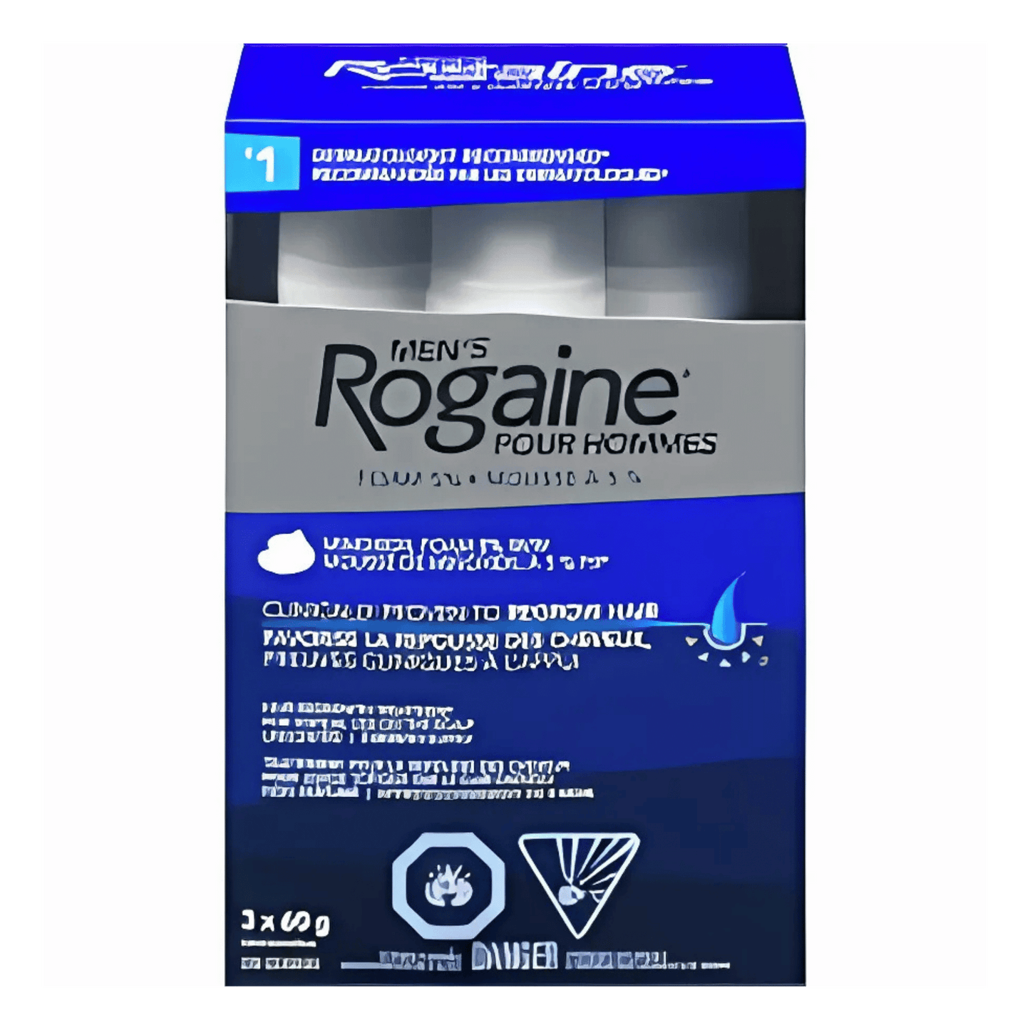 Rogaine Pour Hommes Foam 5% Mousse À 5% (Canadian Variant) available at skinstash.pk