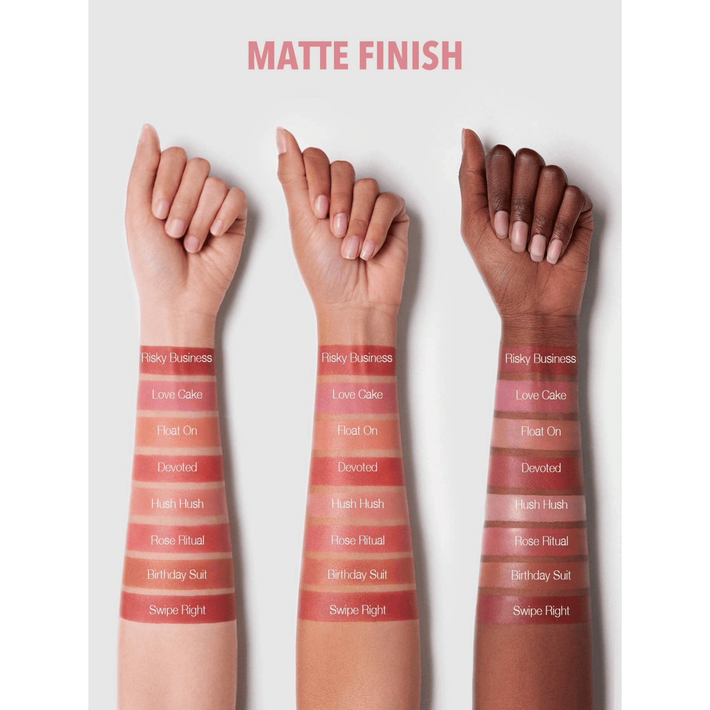 Sheglam Color Bloom Liquid Blush Shimmer & Matte Collection Set (5.2mlx12)