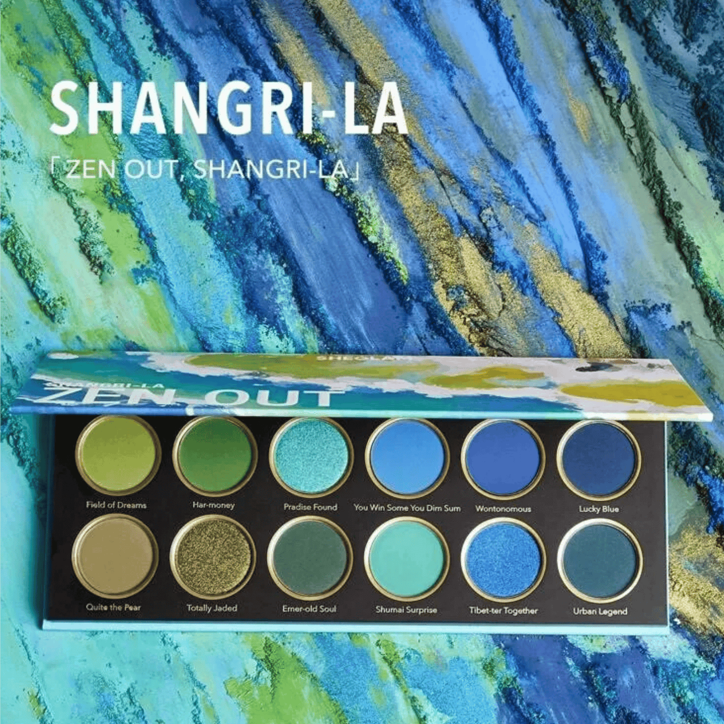 Sheglam Zen Out Shangri-la Eyeshadow Palette (10.2g)