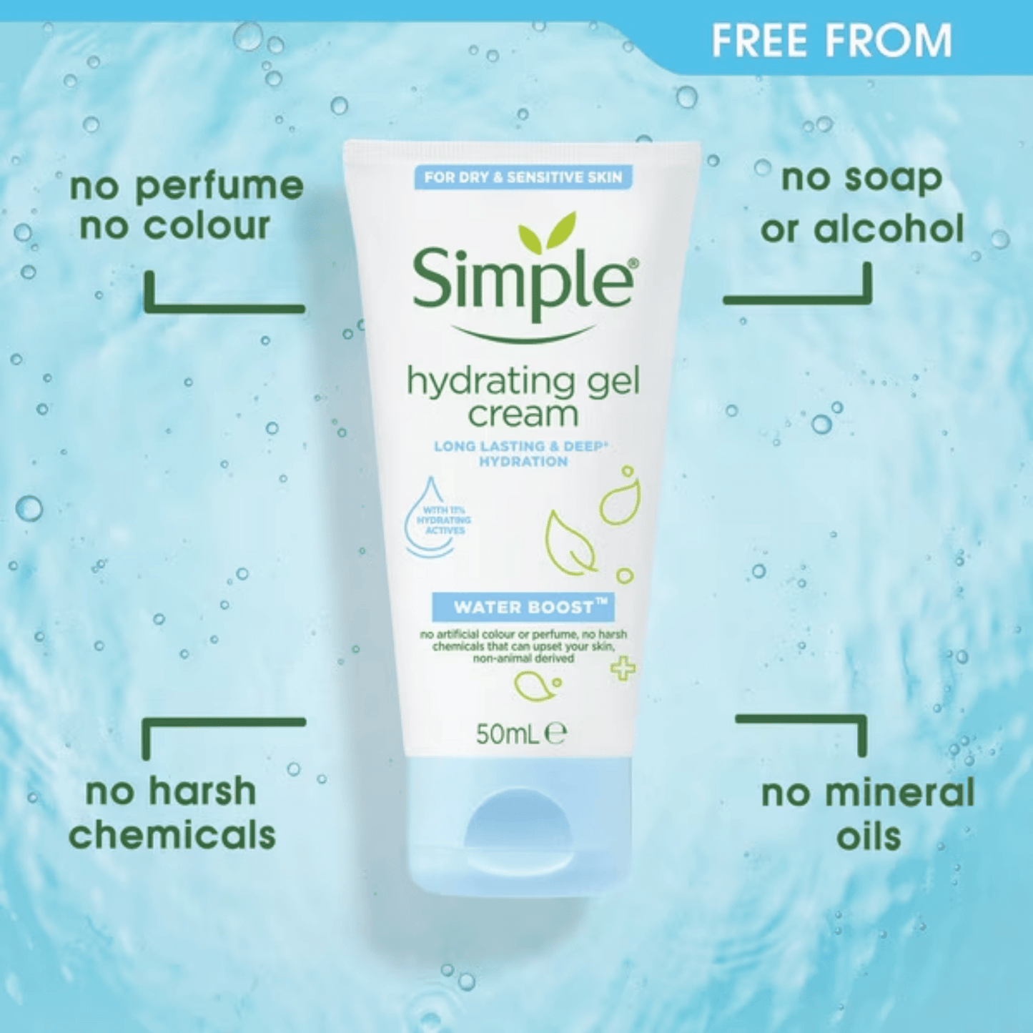 Buy Simple Water Boost Hydrating Gel Cream for sale in Pakistan!