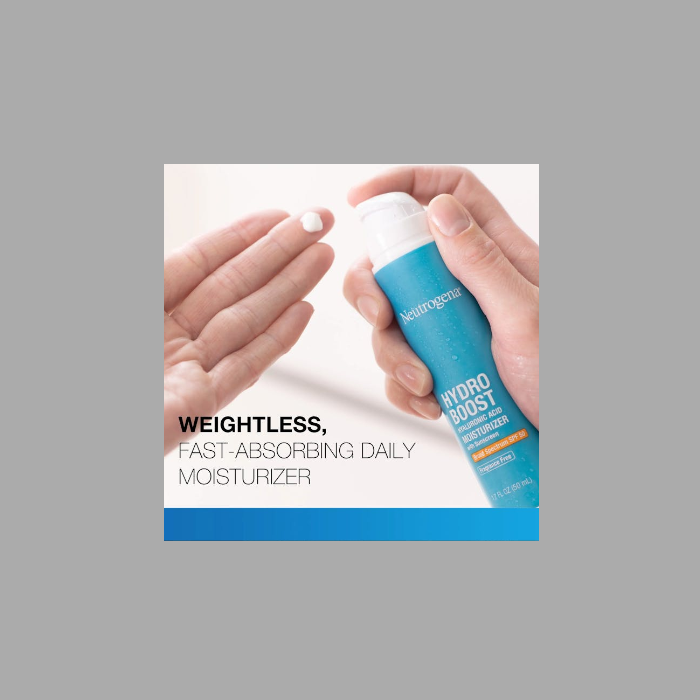 Neutrogena Hydro Boost Hyaluronic Acid Moisturizer With Sunscreen SPF 50 (50ml)