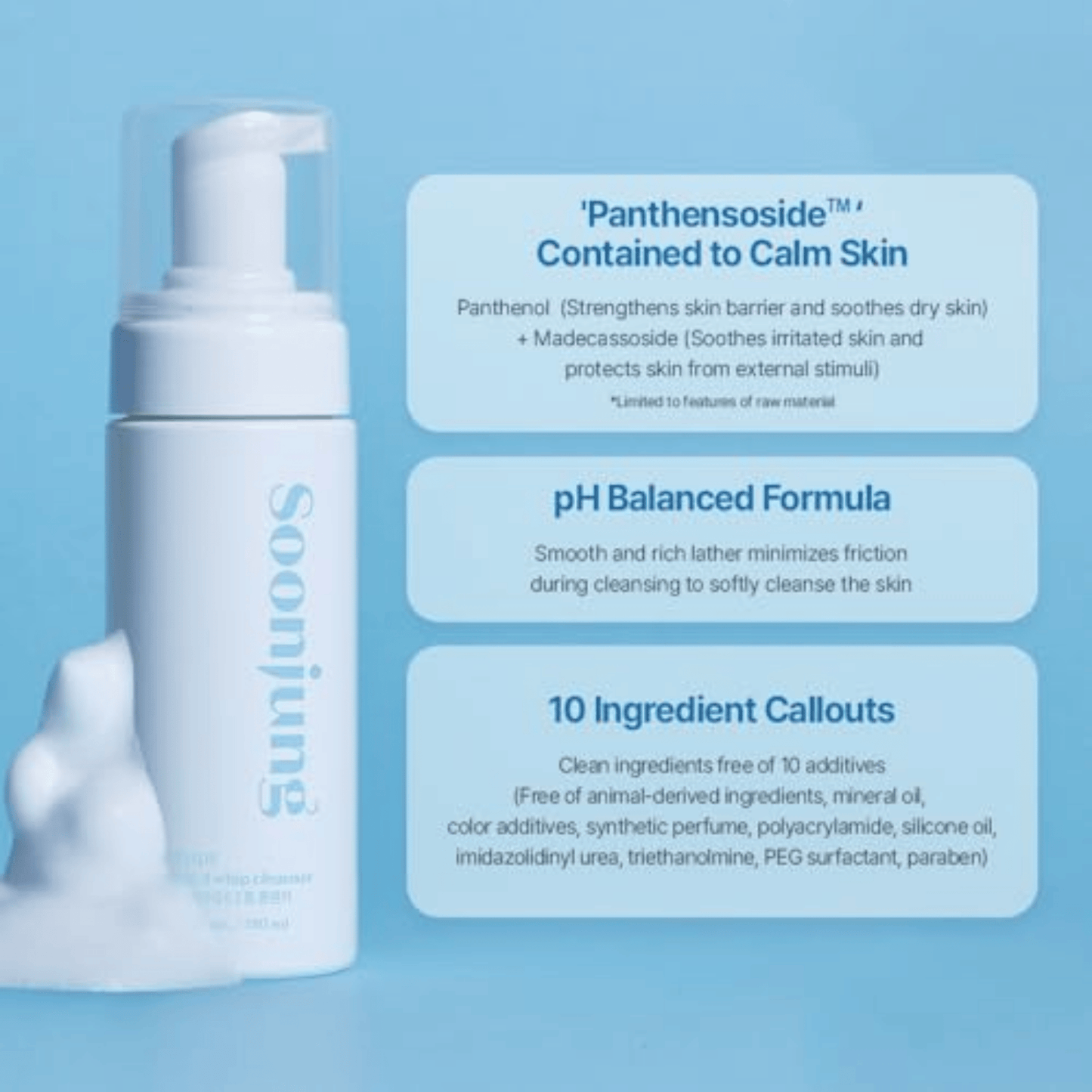 SoonJung ETUDE PH 6.5 Whip Cleanser (150 ml)