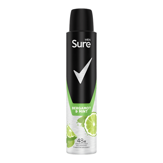 Sure Men long-lasting freshness anti-perspirant spray Aavailable In Pakistan Buy Online