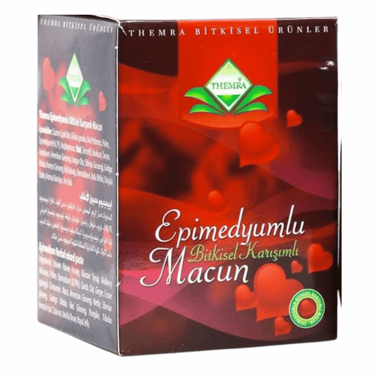 Themra Turkish Honey Epimedium Macun Herbal Paste – natural energy and performance booster for men with herbal aphrodisiac ingredients at Skinstash.pk