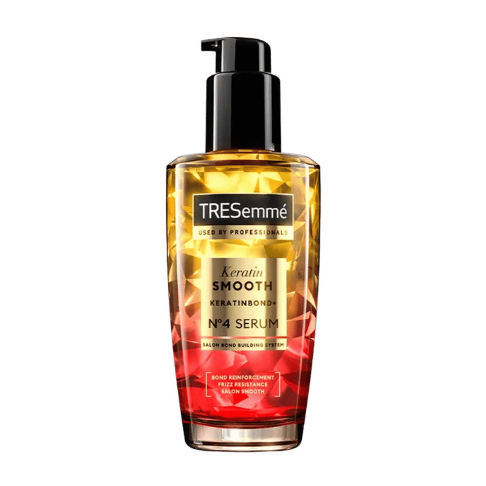 Tresemme Keratin Smooth Keratin Bond Plus Serum No.4 Nourishes Hair Smooth (100ml) available at skintash.pk