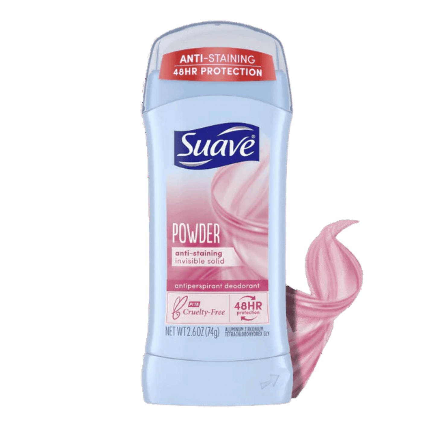 Suave Invisible Solid Deodorant Stick(74g)