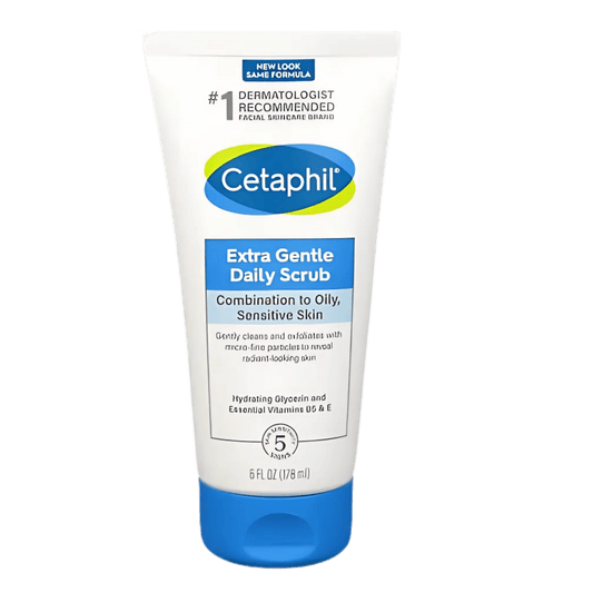 Cetaphil Extra Gentle Daily Scrub – Gentle Exfoliating Scrub for Sensitive Skin in Pakistan (178ml)