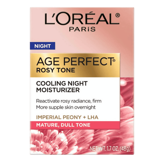L'Oreal Paris Age Perfect Rosy Tone Night Cream - Refreshing Moisturizer for Even Skin Tone in Pakistan