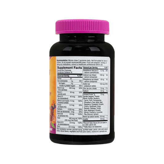 Imported Alive Women's Complete Multivitamin Gummies