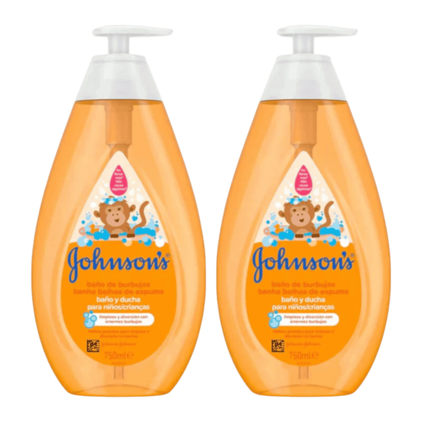 Johnson's Kids Bubble Bath & Wash, (750 ml)