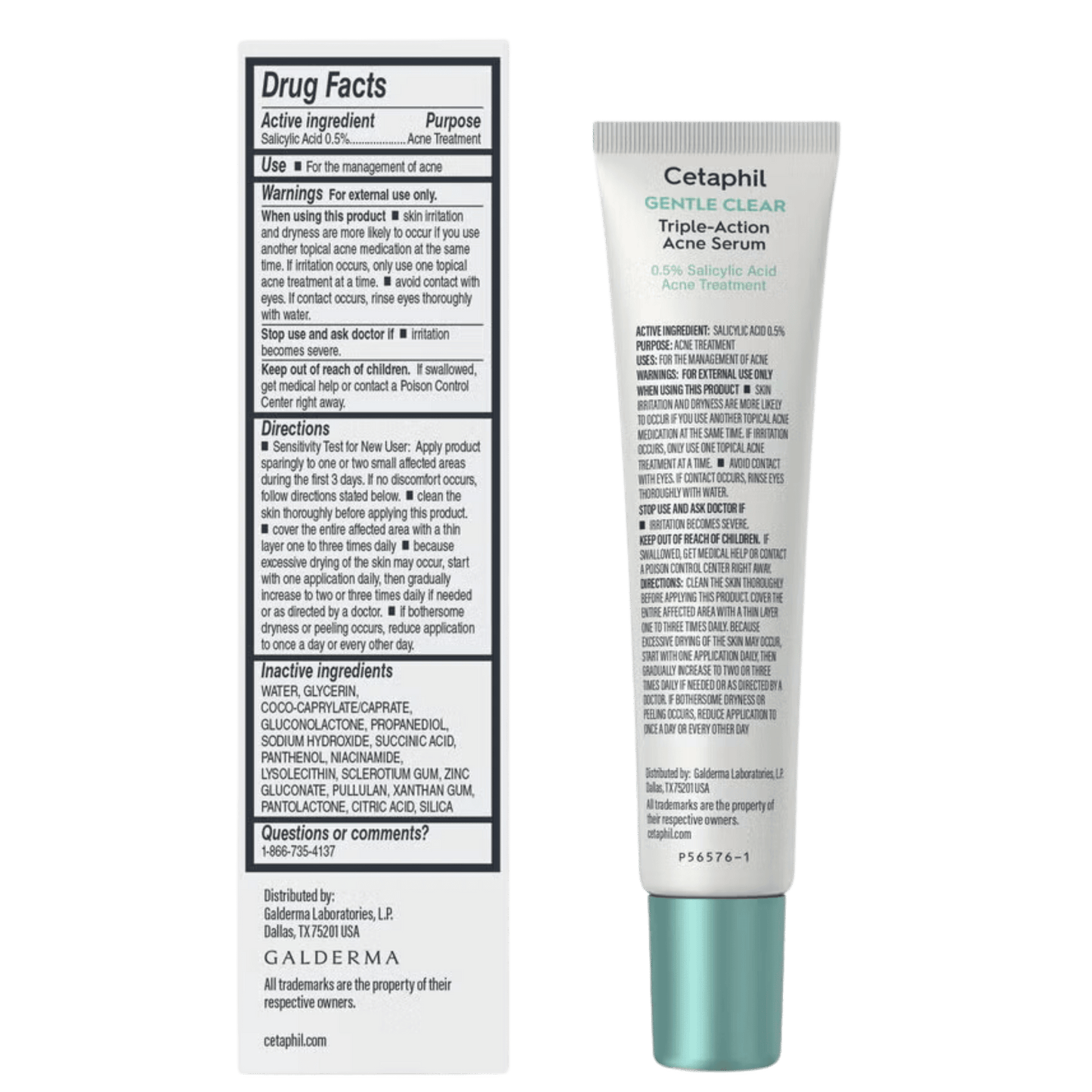 Cetaphil Gentle Clear Triple-Action Acne Serum (30ml)