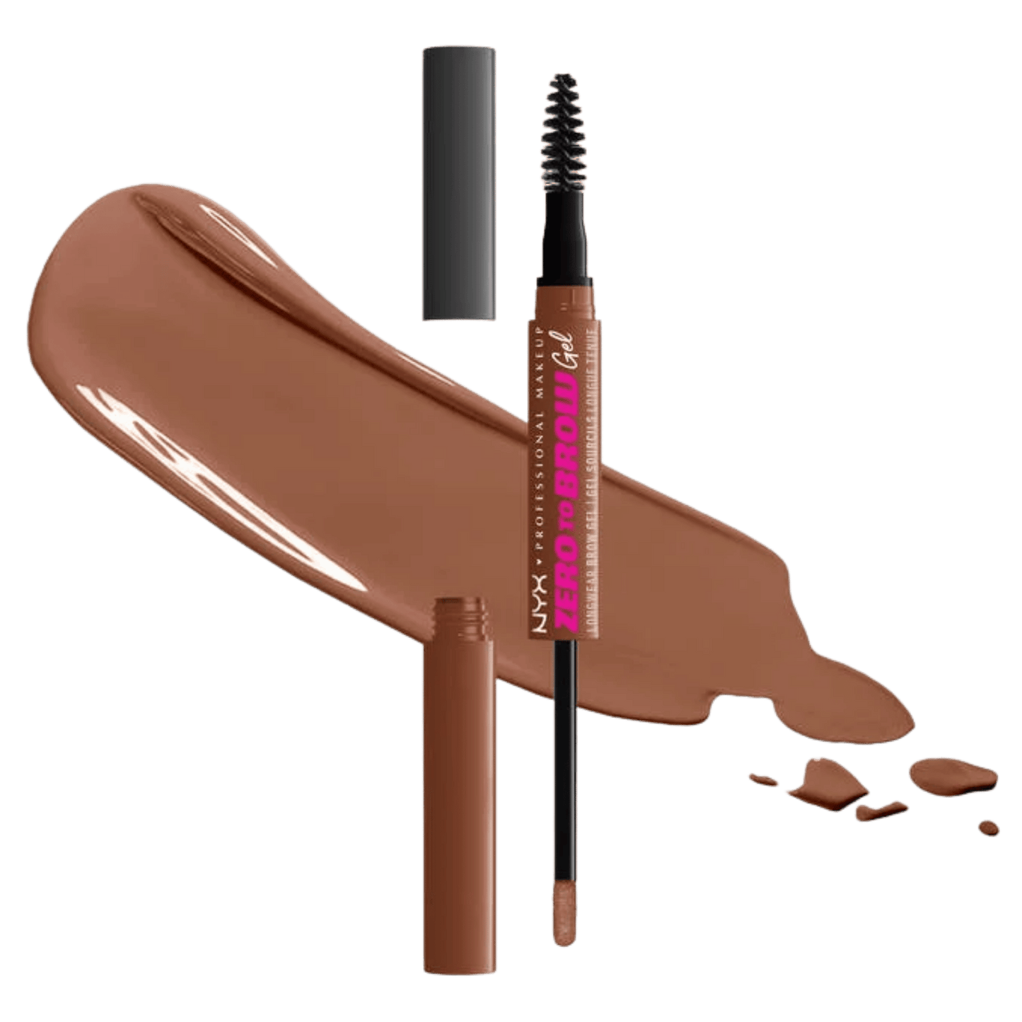 NYX Professional Makeup Zero to Brow Gel Liquid Eyebrow Gel (2ml)