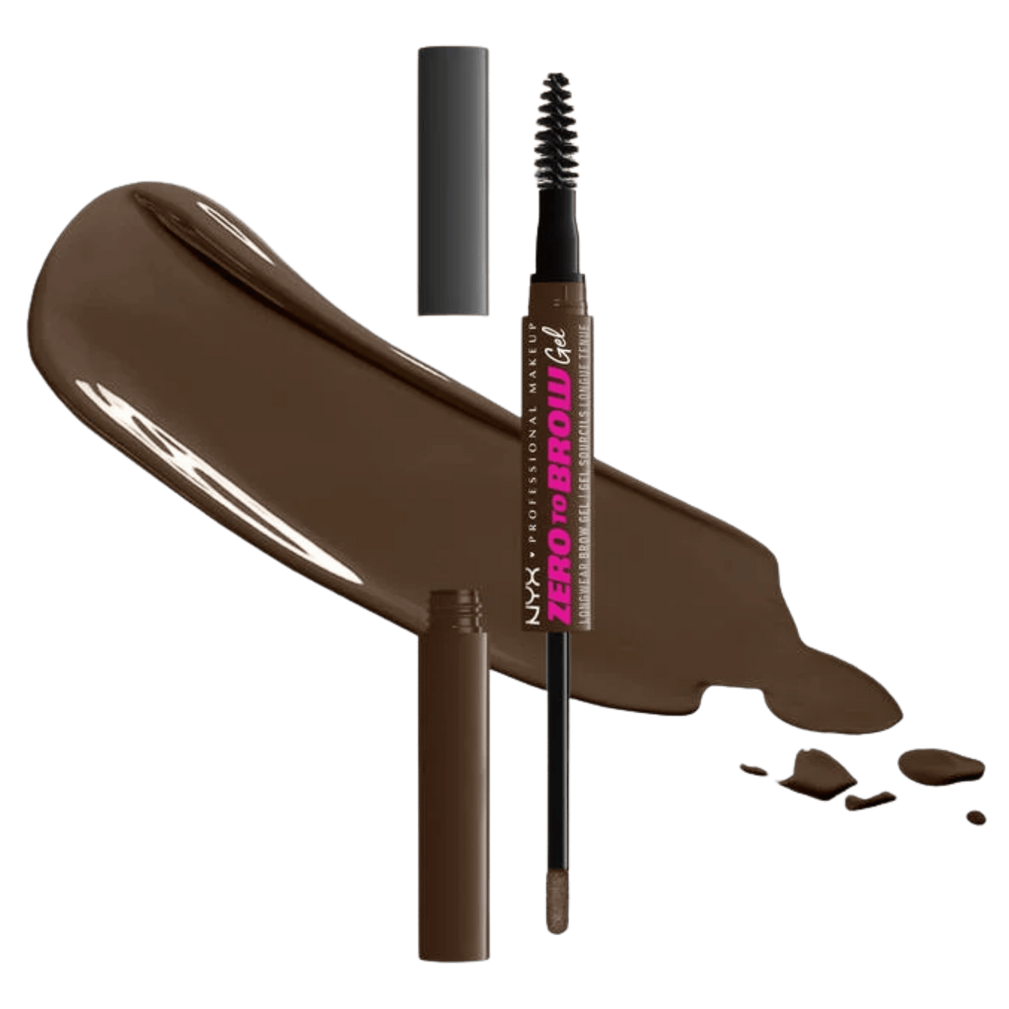 NYX Professional Makeup Zero to Brow Gel Liquid Eyebrow Gel (2ml)