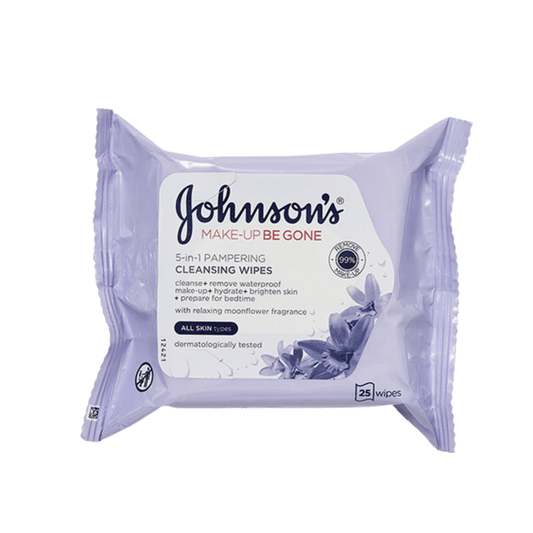 Johnson's Make Up Be Gone 5 In 1 Cleansing Wipes (25)