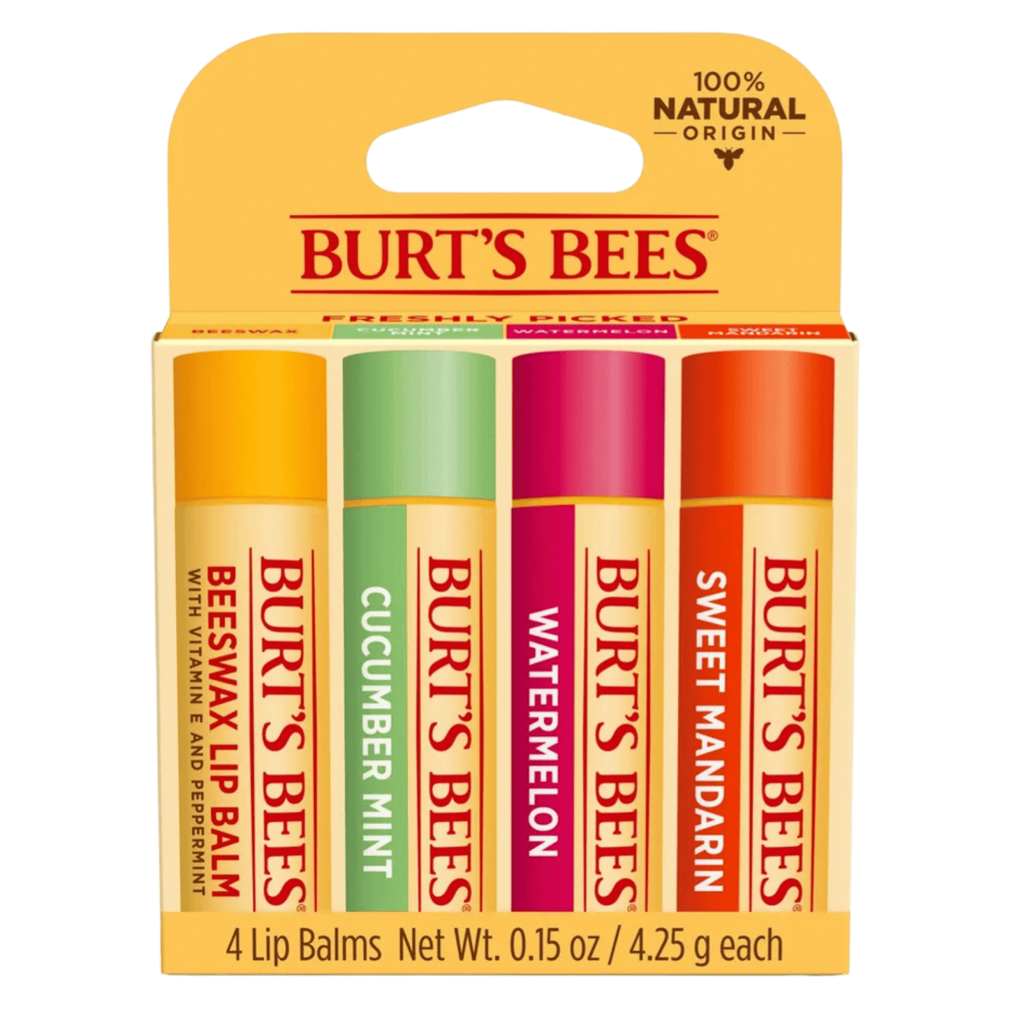 Lip Balm 4-Pack
Natural Lip Balms
Burt's Bees Lip Care, Pakistan