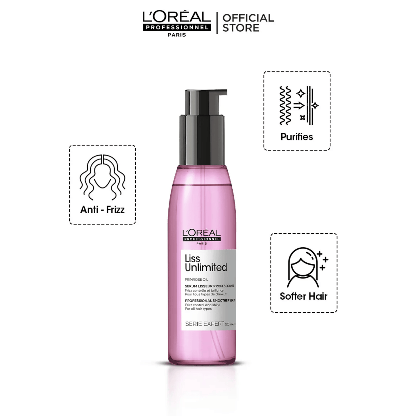 Long-lasting humidity protection hair serum