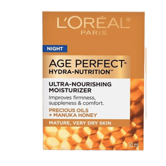 L'Oreal Paris Age Perfect Hydra Nutrition Ultra Nourishing Night Moisturizer (48g)