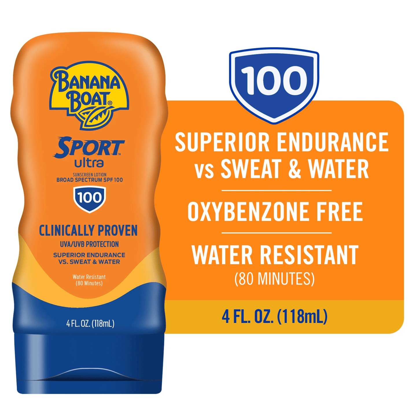 Banana Boat Sport Ultra Sunscreen Face Lotion SPF 100 (118 ml)