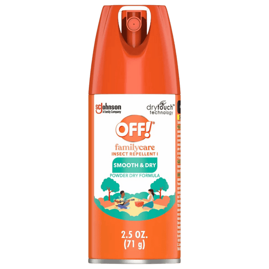 OFF! -Family Care Insect Repellent, Smooth & Dry, Travel Size, (71g) Online In SkinStash!