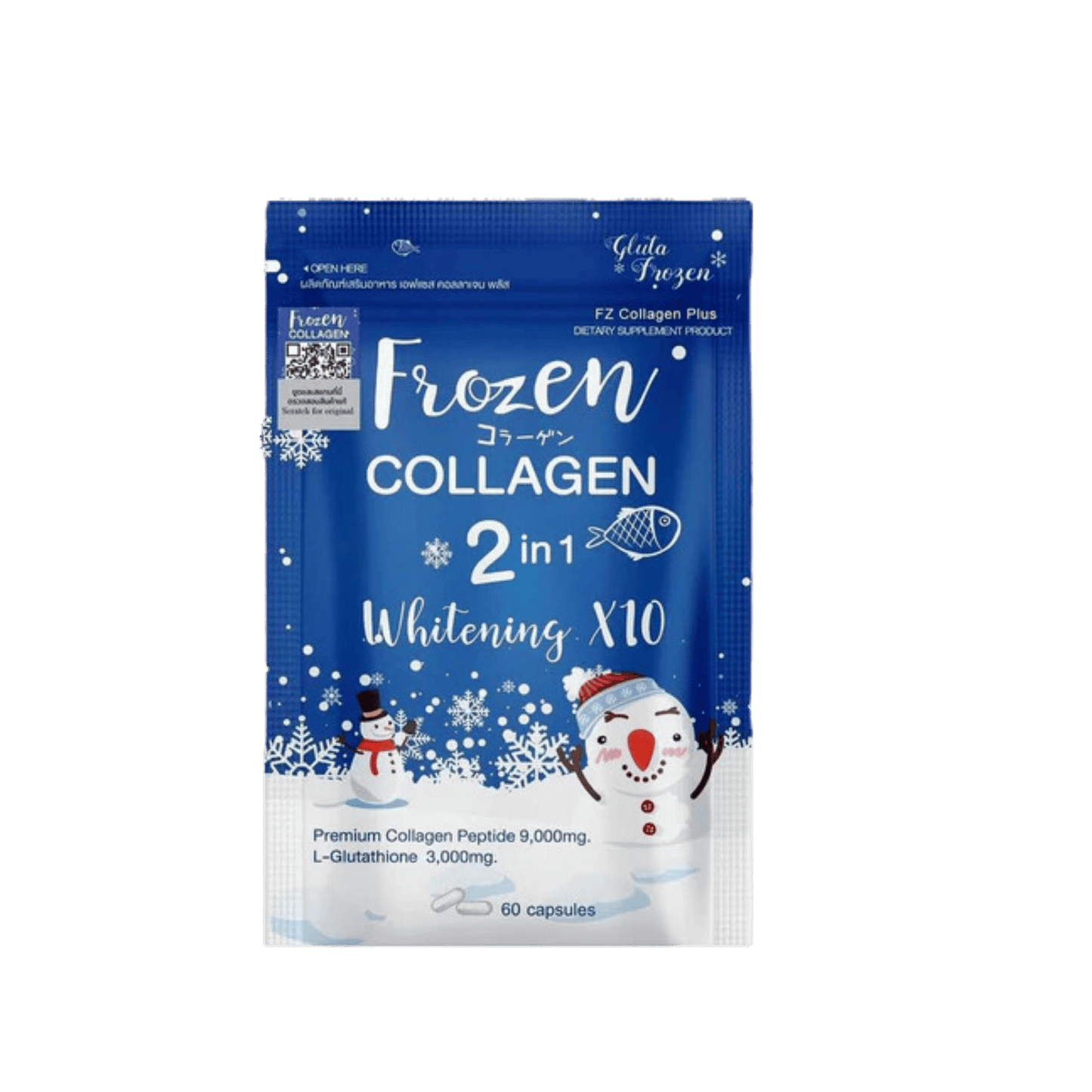 Buy Frozen Collagen 2 in 1 Whitening 60 Capsules In SkinStash!